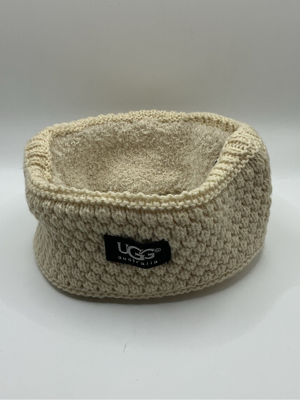 UGG Kids Cream Knit Ear Warmer Headband